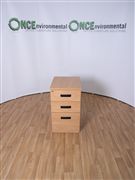 GreshamGresham 430W x 720H x 600D 3 drawer desk high pedestal  
